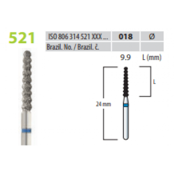 Dijamantski borer za turbinu - 521