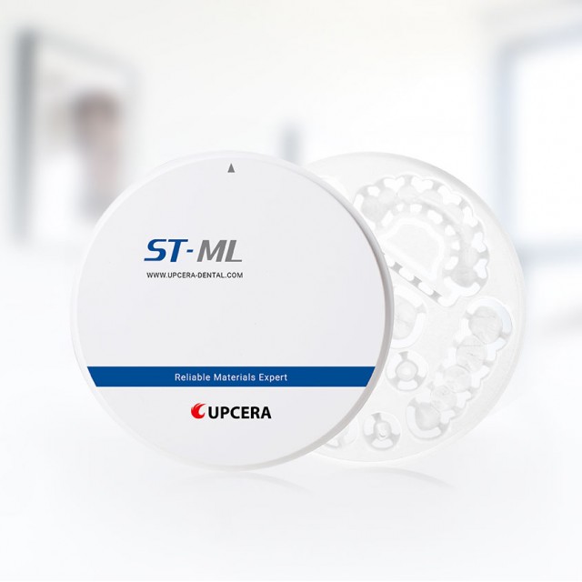 Zirconia Disc St Multilayer (Trans. 43%, >1300Mpa) Upcera
