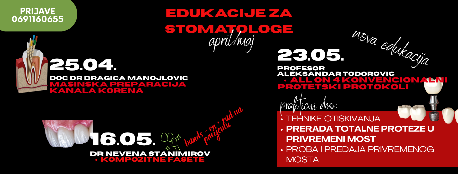 Edukacije za stomatologe