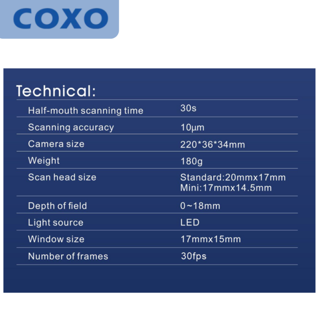Intraoralni Skener - Coxo + Dental Cart Intraoralni Skener - Coxo + Dental Cart