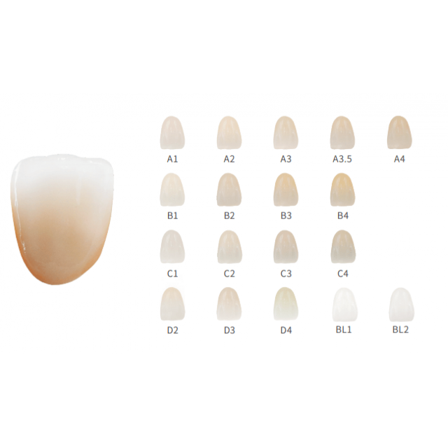 Zirconia Disc Explore Esthetic (Trans. 47%-48,8%, 727Mpa-1000Mpa) Upcera
