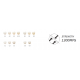 Zirconia Disc St Multilayer (Trans. 43%, >1300Mpa) Upcera