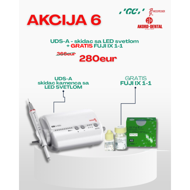 Skidac Kamenca Sa Led Svetlom + Fuji I Ili Fuji Ix - Gratis